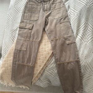 Slvrlake Denim high waisted cargo
